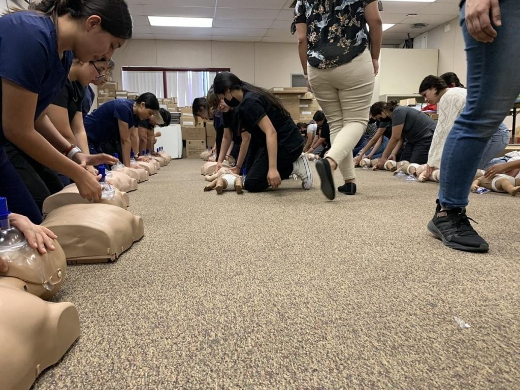 Medic First Aid CPR Mobile Training Classes Marketing - Future Healthcare Students