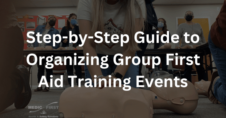 Step-by-Step Guide to Organizing Group First Aid Training Events
